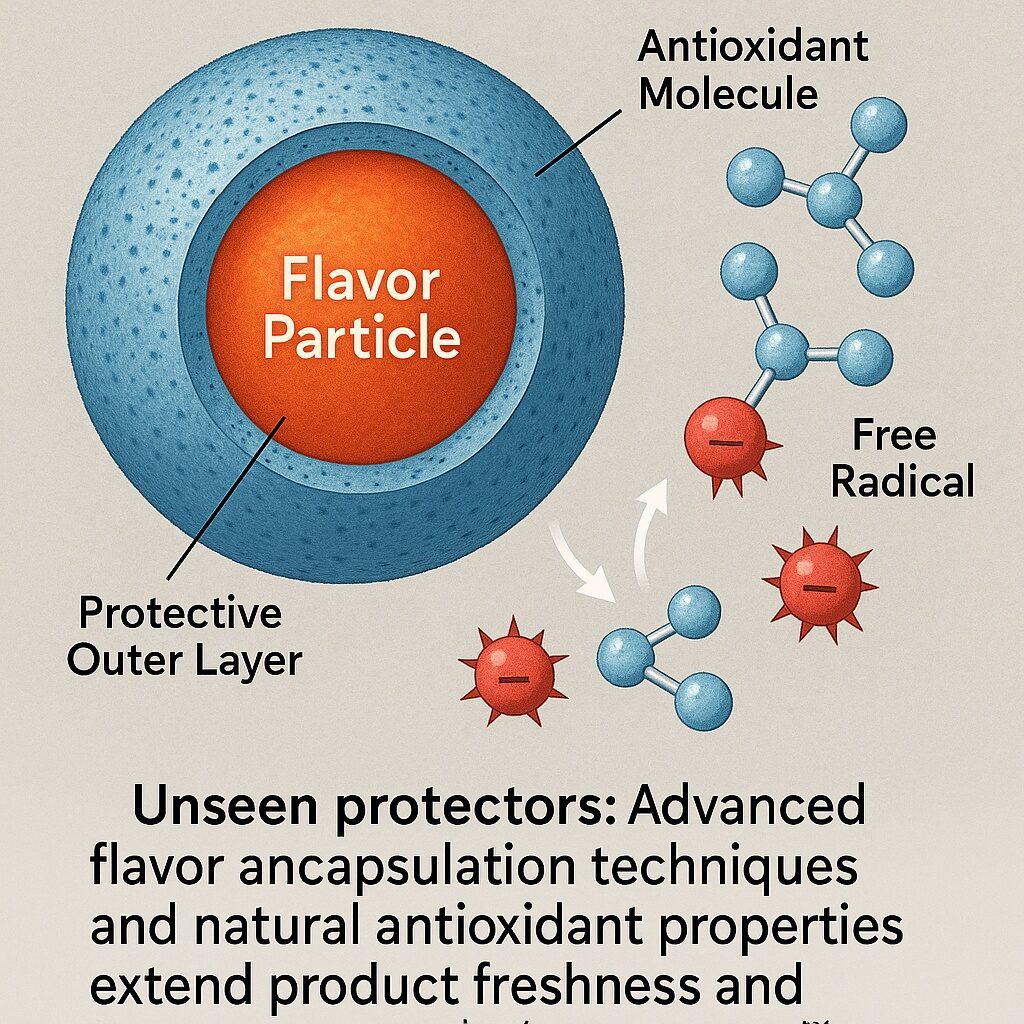 Advanced flavor encapsulation and antioxidant protection Food and beverage flavors CUIGUAI Flavor