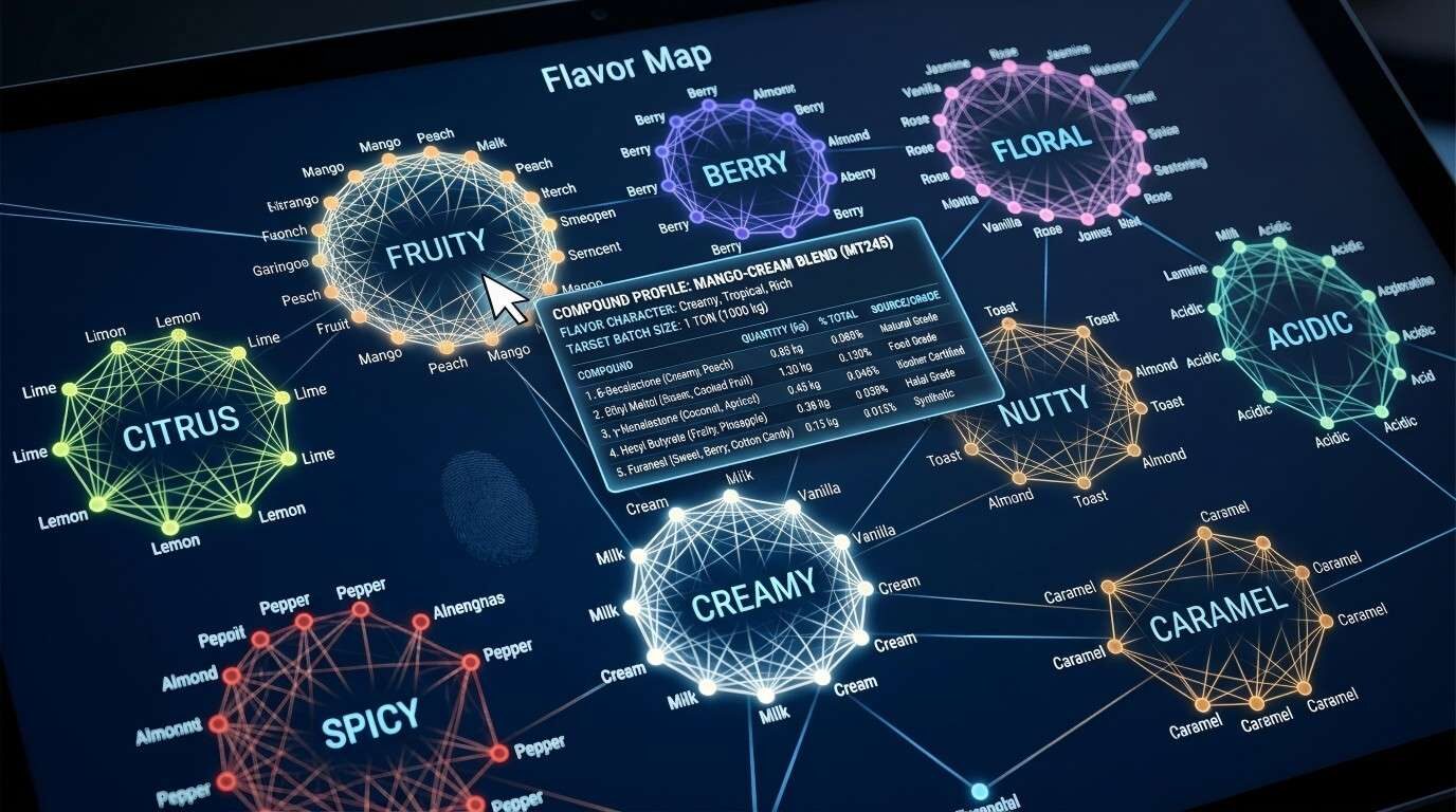 Optimize your flavor profiles with precision using our advanced digital flavor mapping and compound analysis tools.