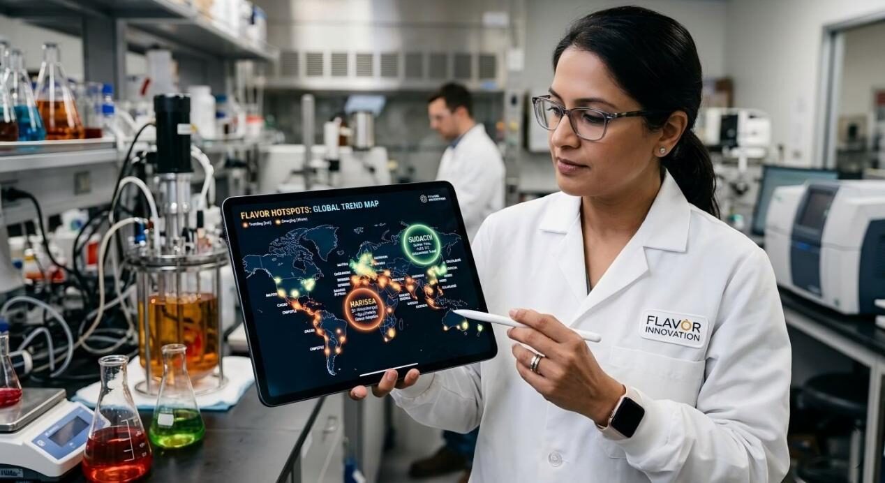 Gain actionable insights into global taste trends with our interactive flavor hotspot mapping tool for food scientists.