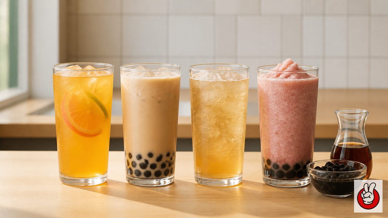 A technical formulation guide to building intense, stable bubble-tea syrups that retain fruit and tea character after dilution, ice and milk.