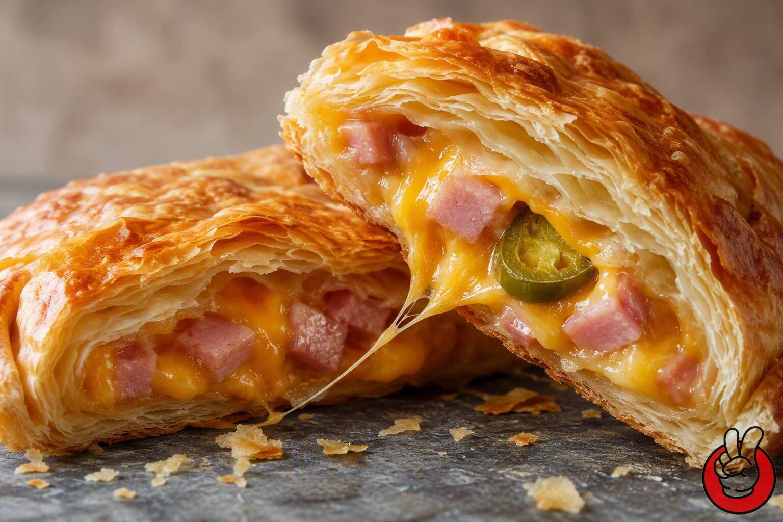 How to balance rich, salty and umami notes with jalapeno heat and green character in savoury pastry fillings without bitterness or cloying richness.
